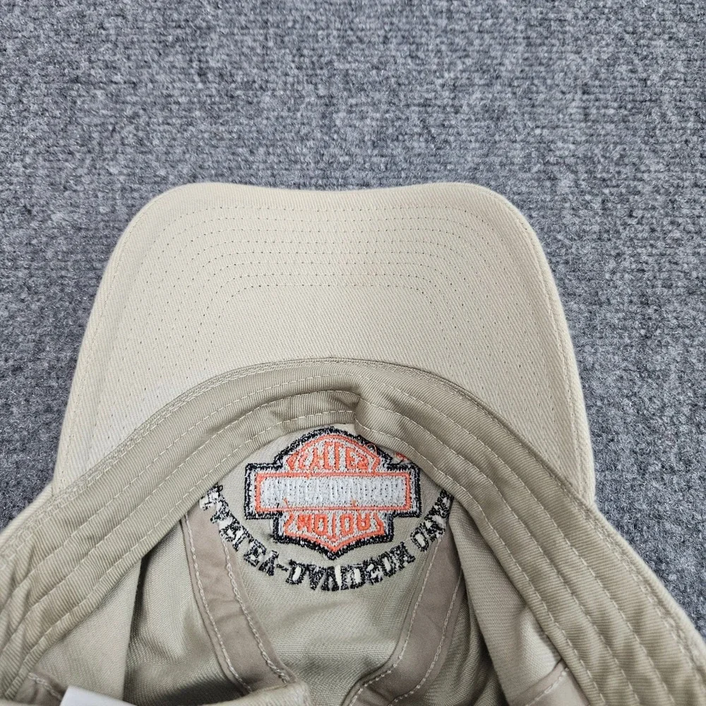 Harley Davidson‎ Oman Muscat Hat Tan Embroidered Middle East Biker Motorcycles